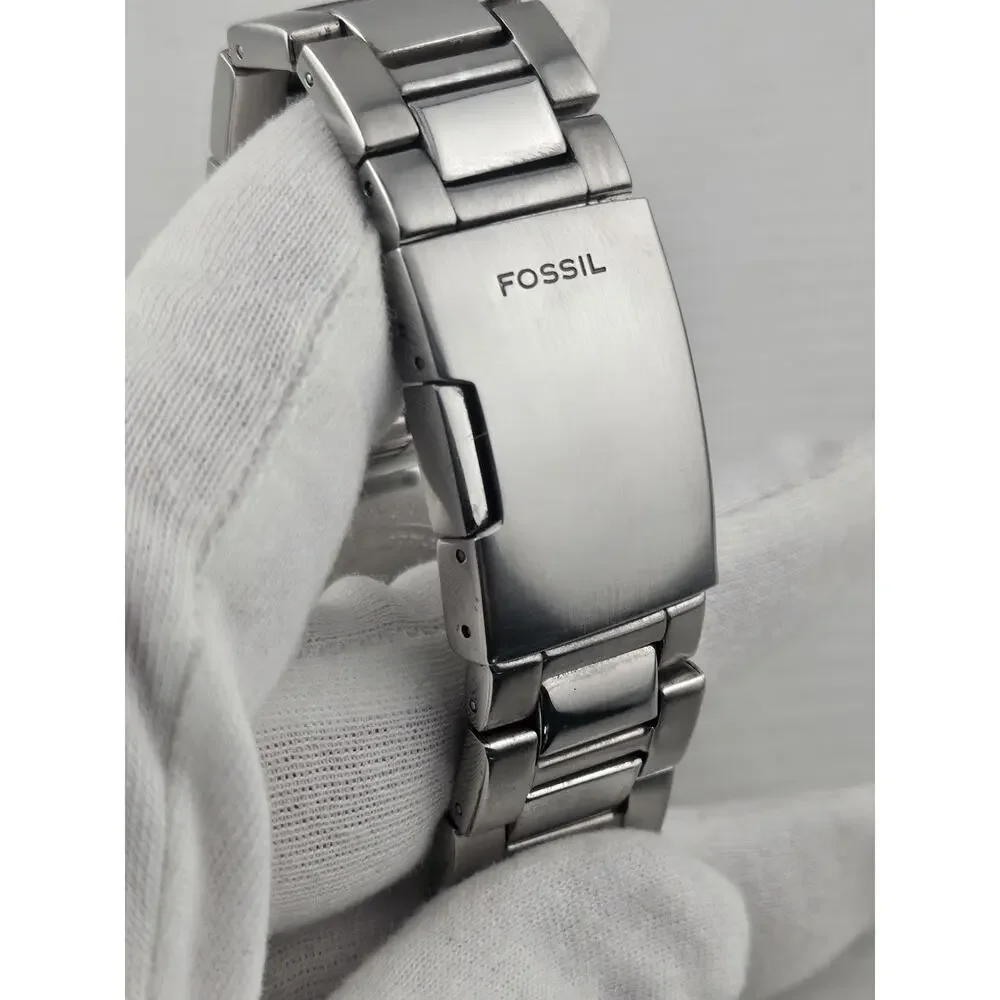 Rare Men's Fossil Arkitekt 21 Jewel Automatic FS4171 Watch Partial Skeleton Dial